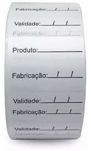 Etiqueta para balança Etiqueta para balança