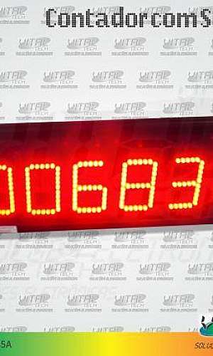 Painel Contador eletrônico digital Painel Contador eletrônico digital