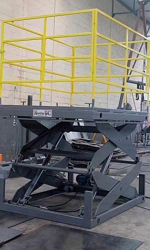 Plataforma pantográfica para indústrias Plataforma pantográfica para indústrias