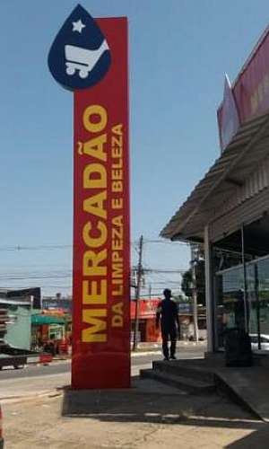 Totem de acm para comércio preço Totem de acm para comércio preço